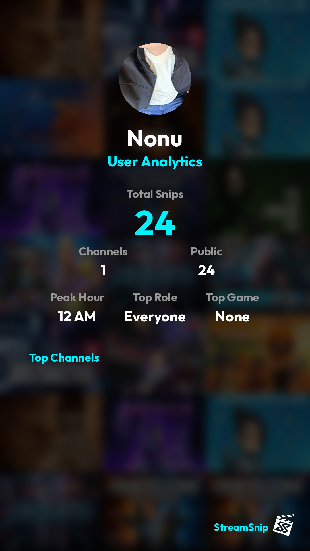 Stats Share Card
