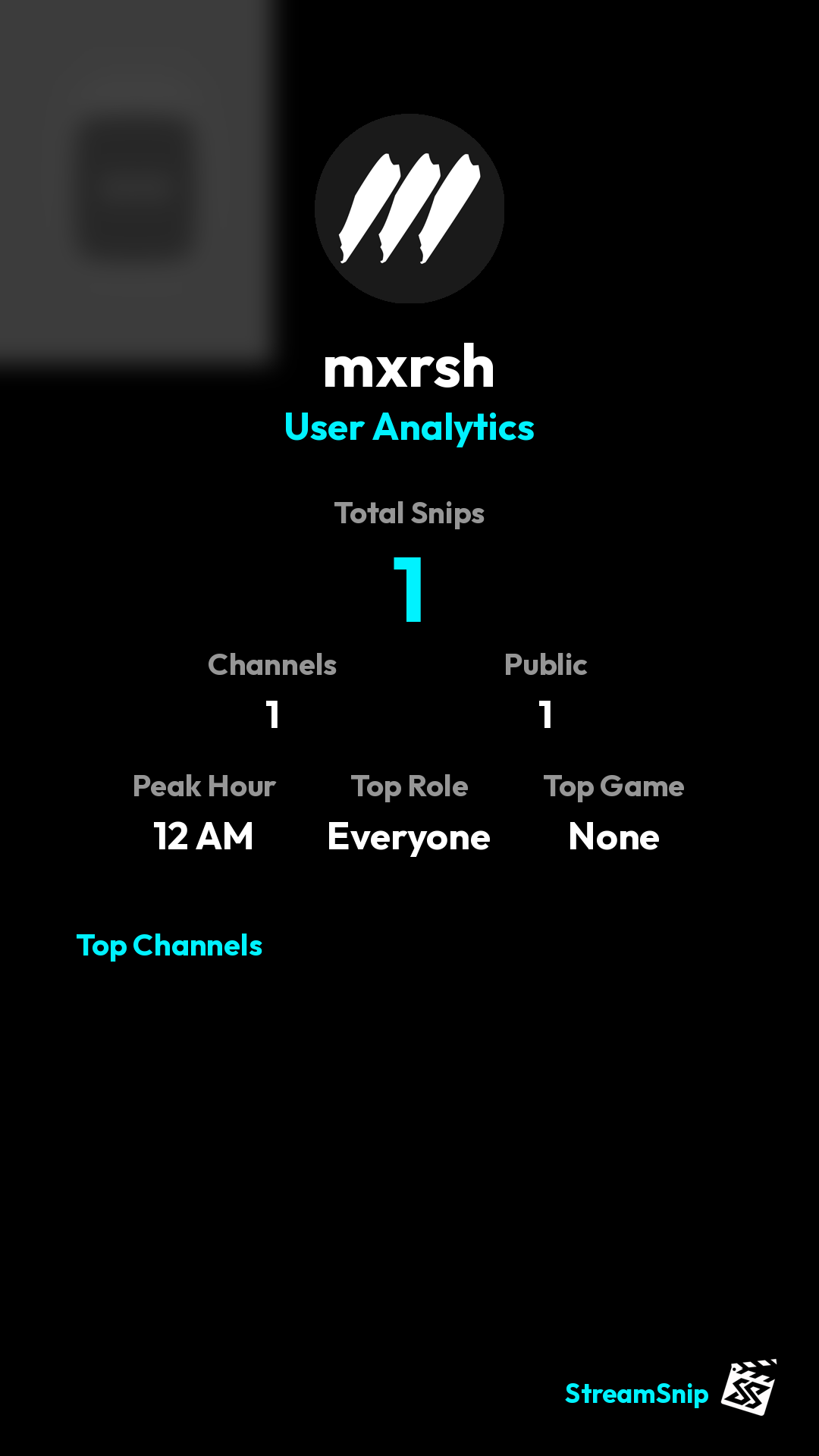 Stats Share Card