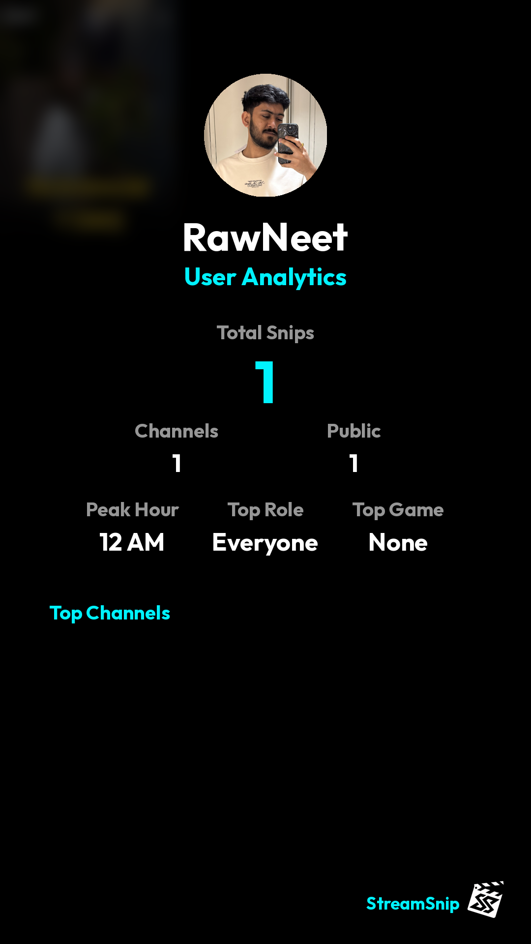 Stats Share Card