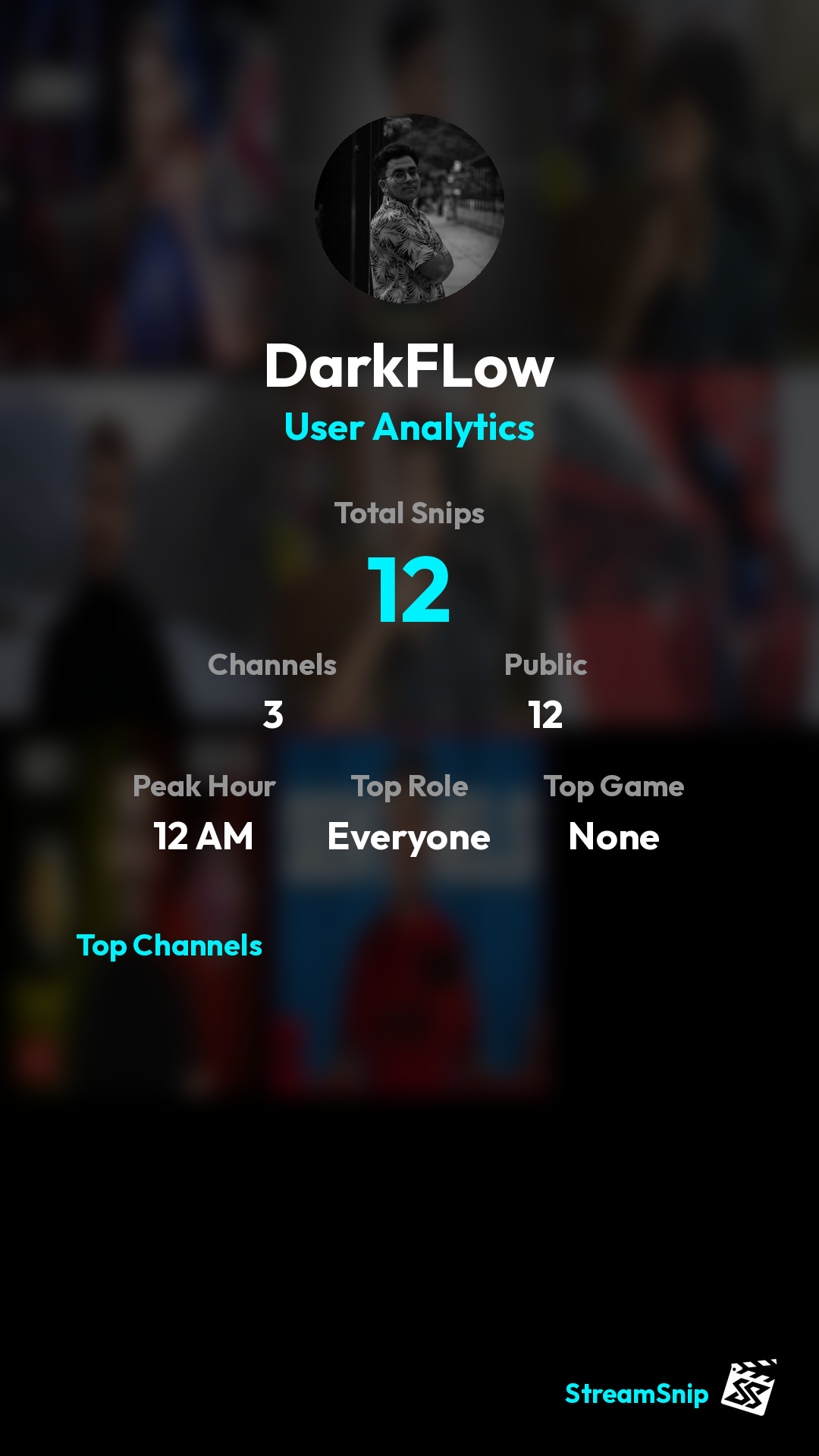 Stats Share Card