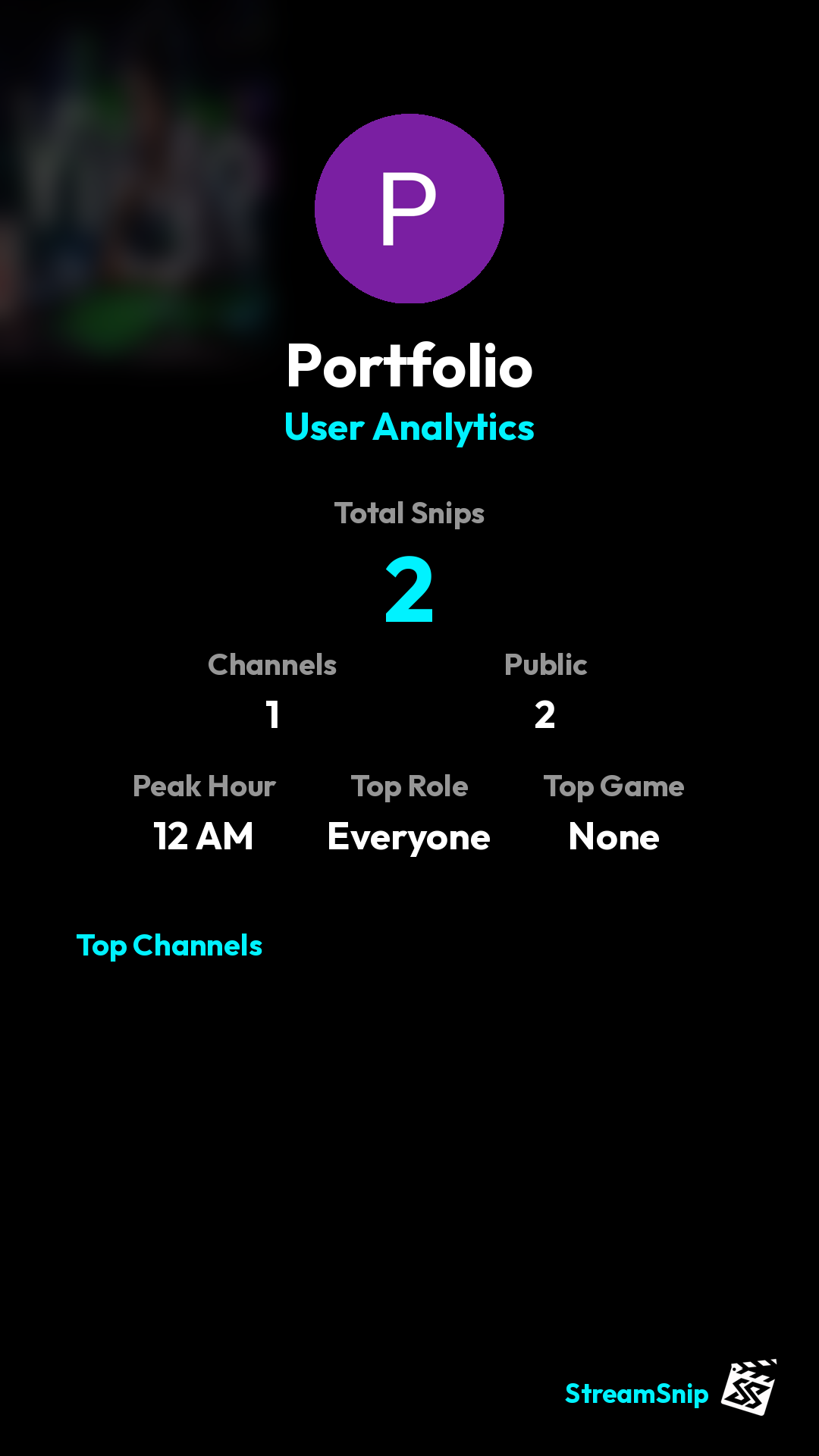 Stats Share Card