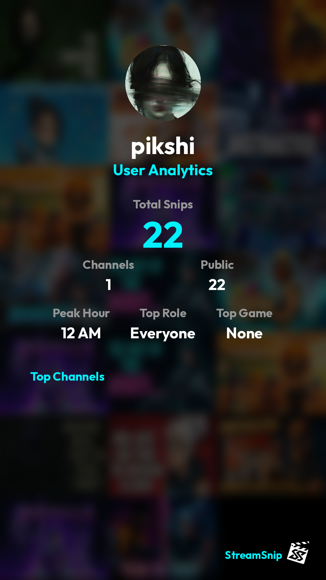 Stats Share Card