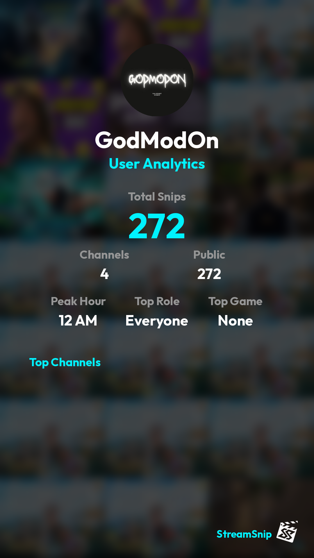 Stats Share Card