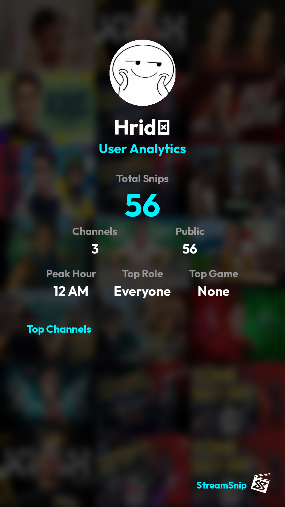 Stats Share Card