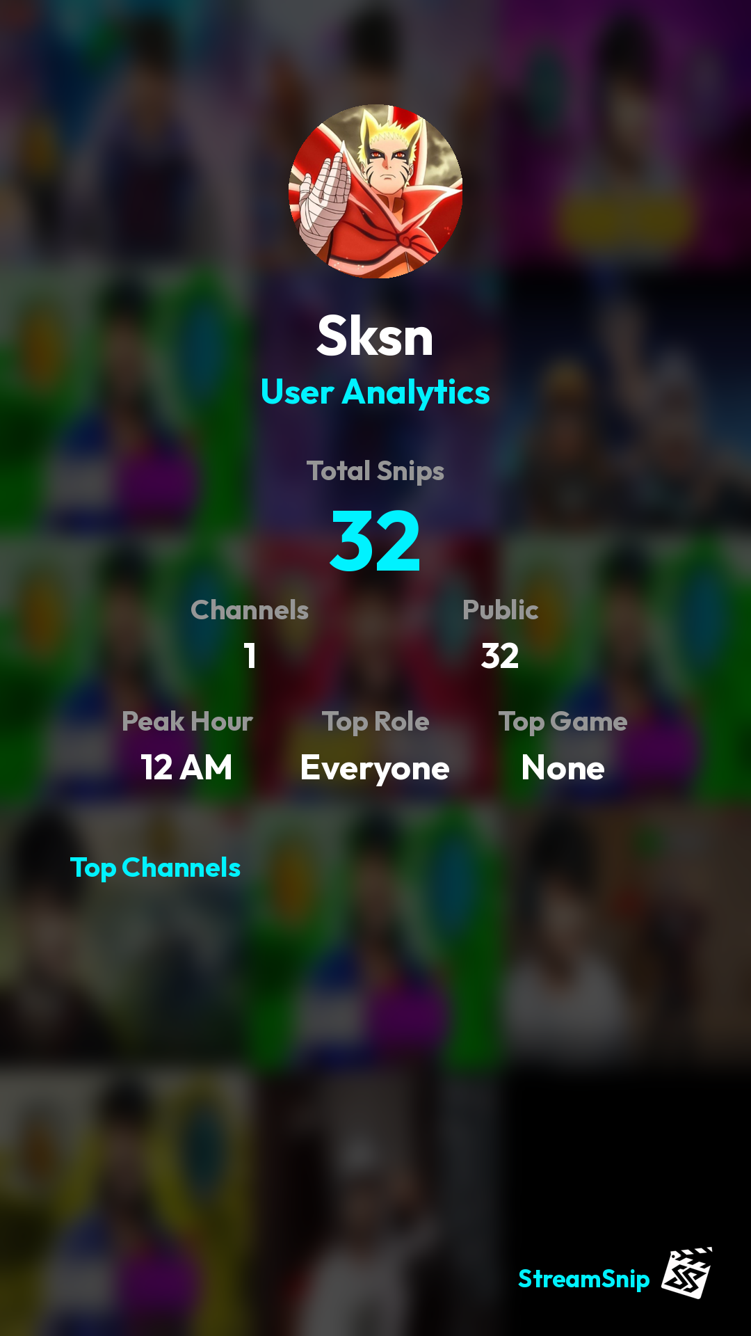 Stats Share Card