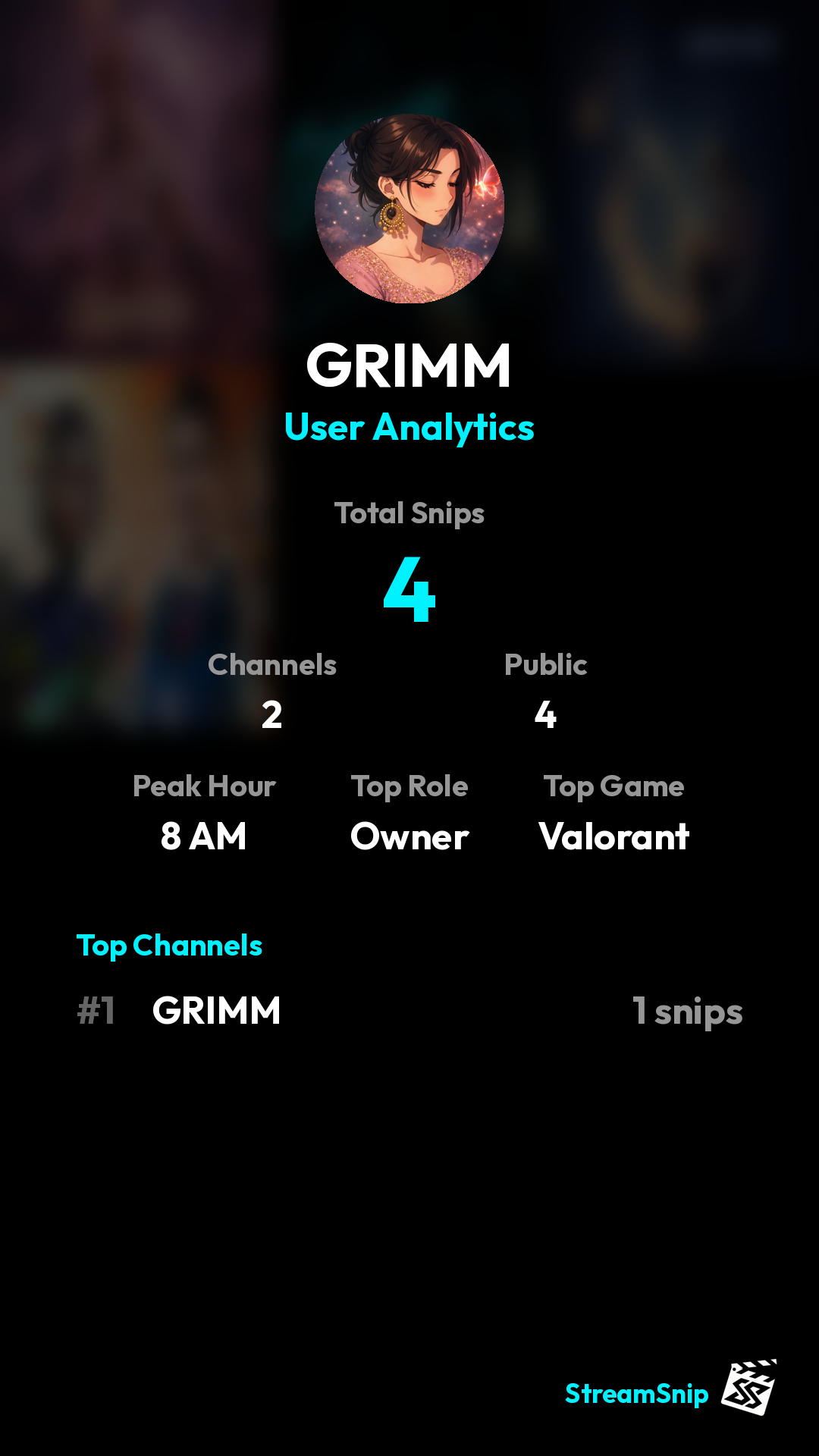 Stats Share Card