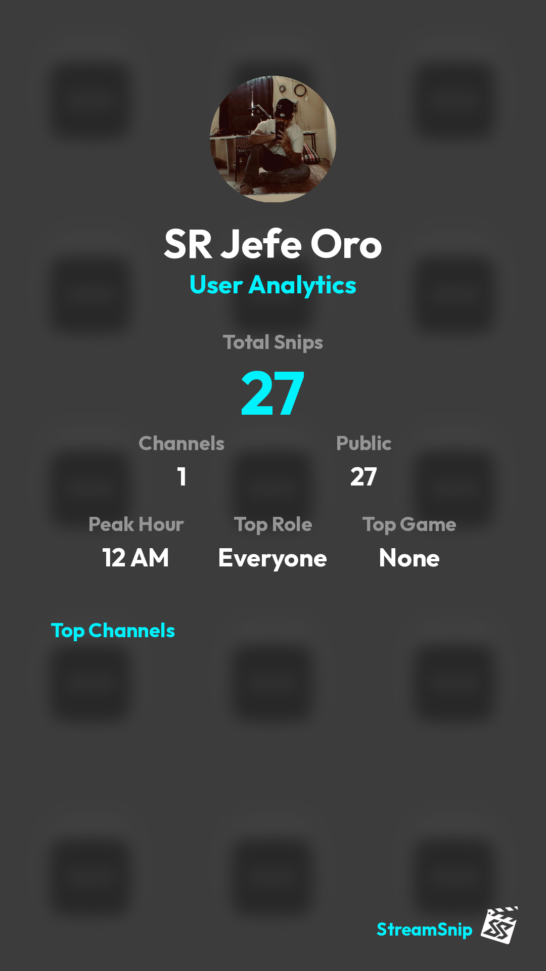 Stats Share Card