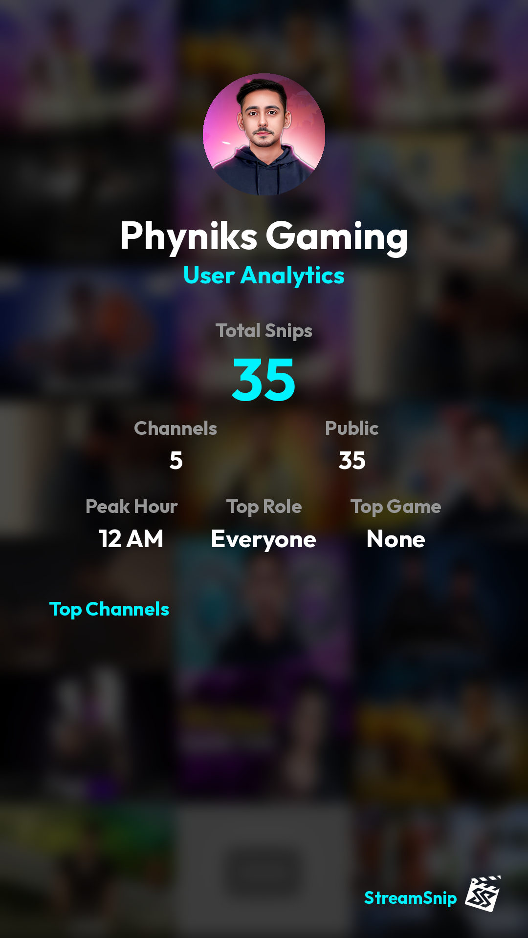 Stats Share Card