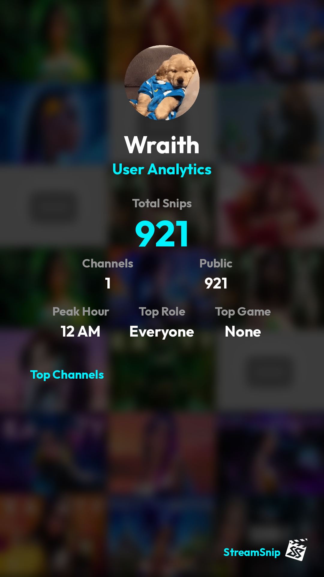 Stats Share Card