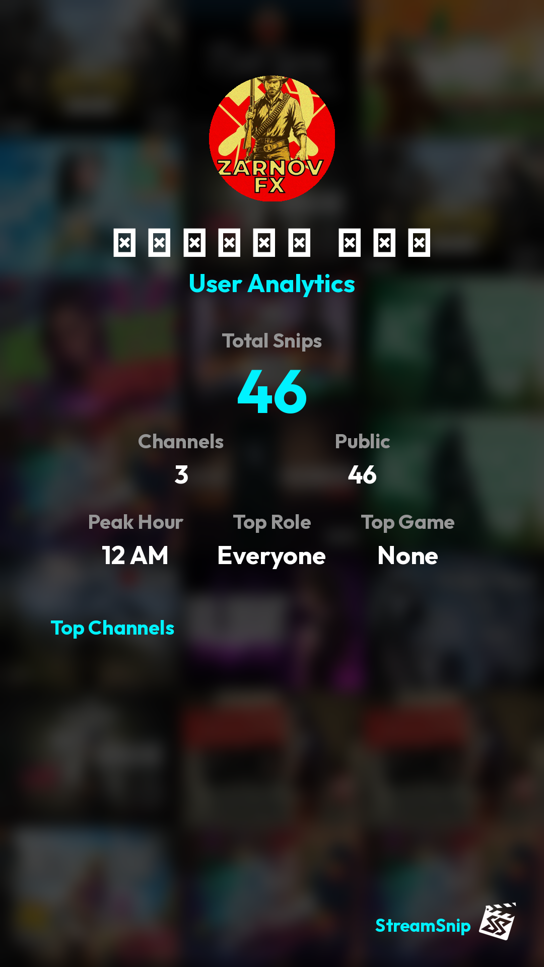 Stats Share Card