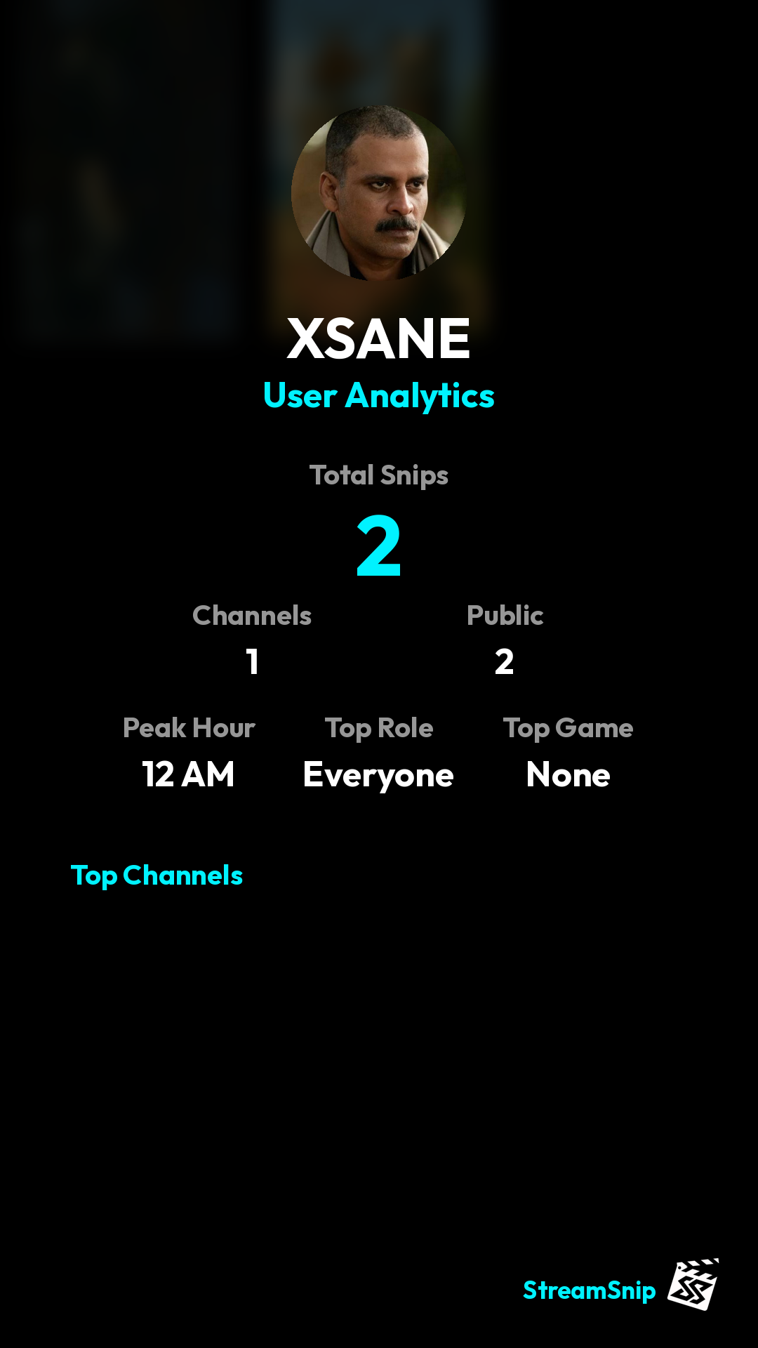 Stats Share Card