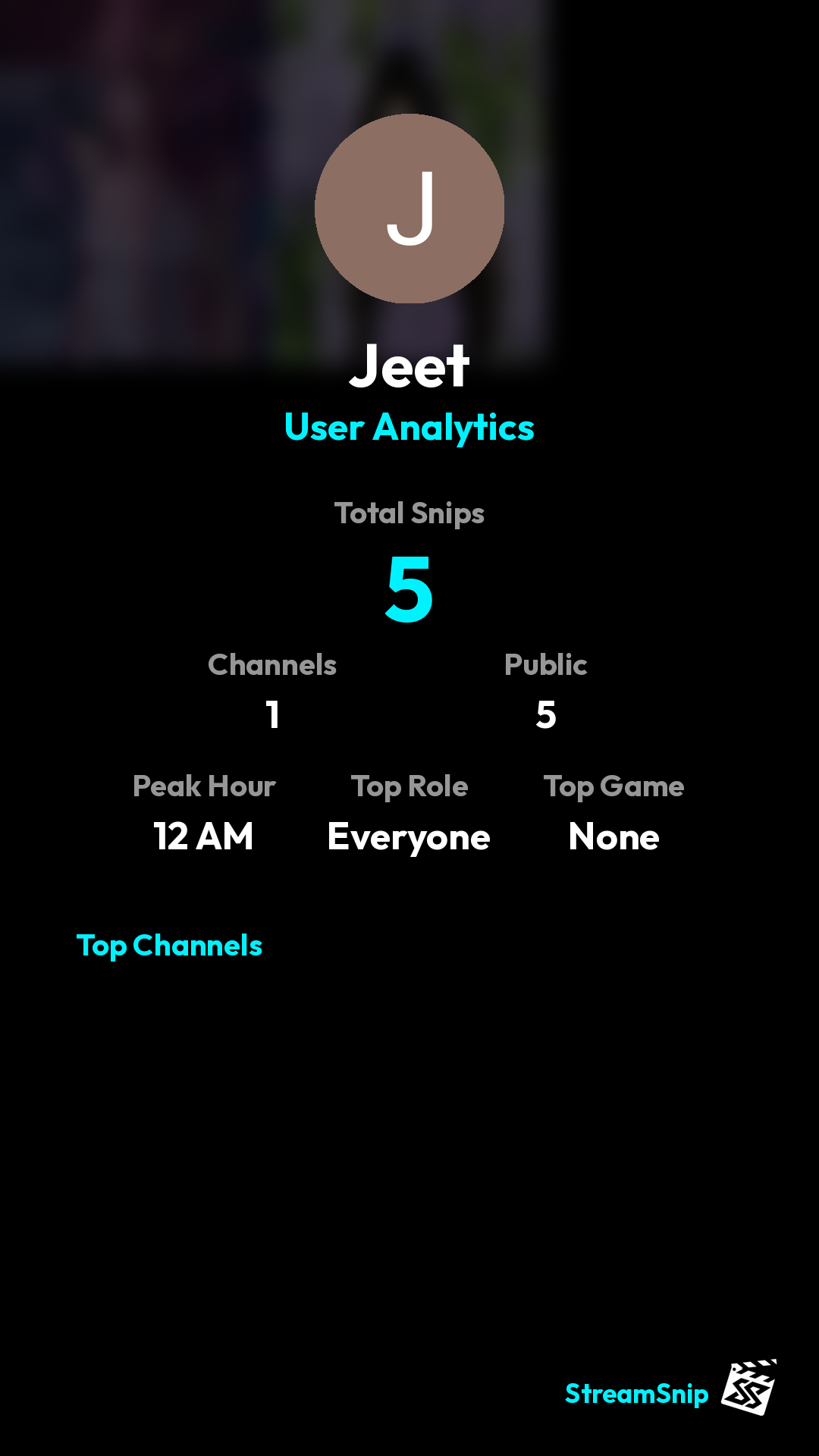 Stats Share Card