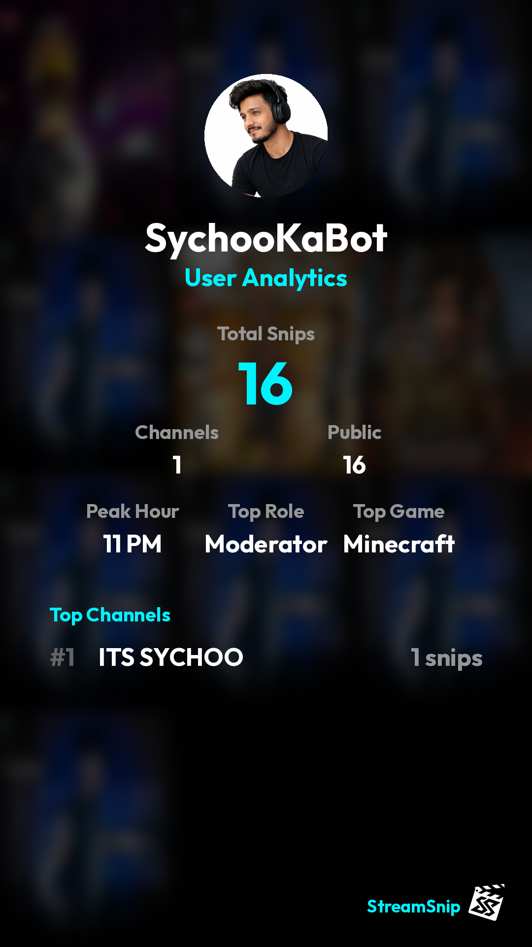 Stats Share Card