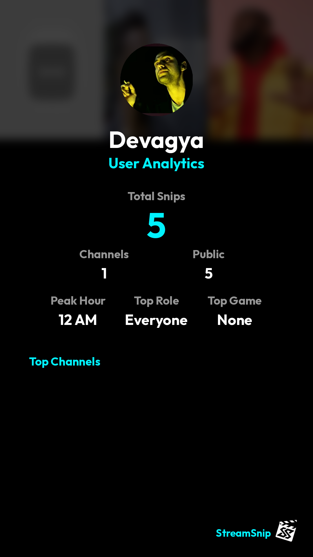 Stats Share Card