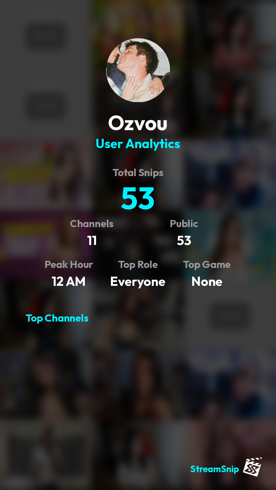 Stats Share Card