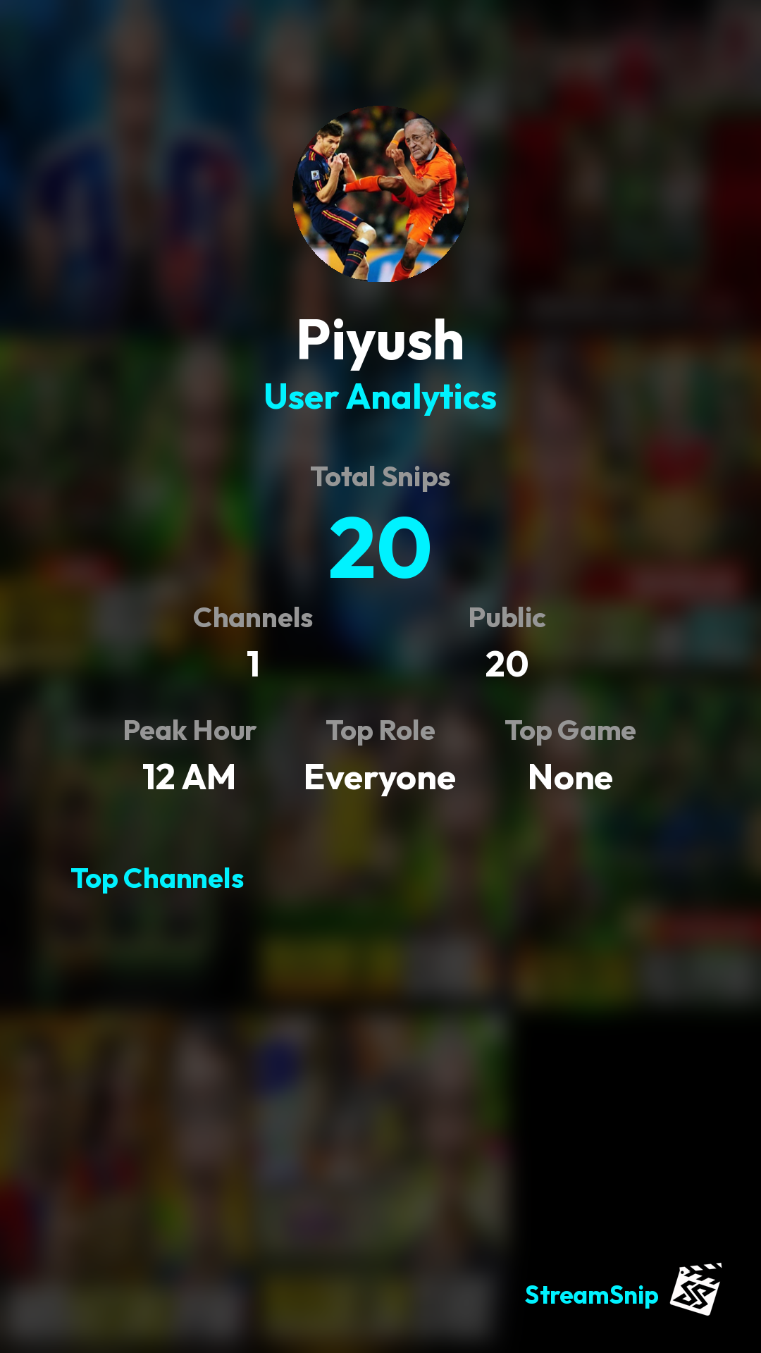 Stats Share Card