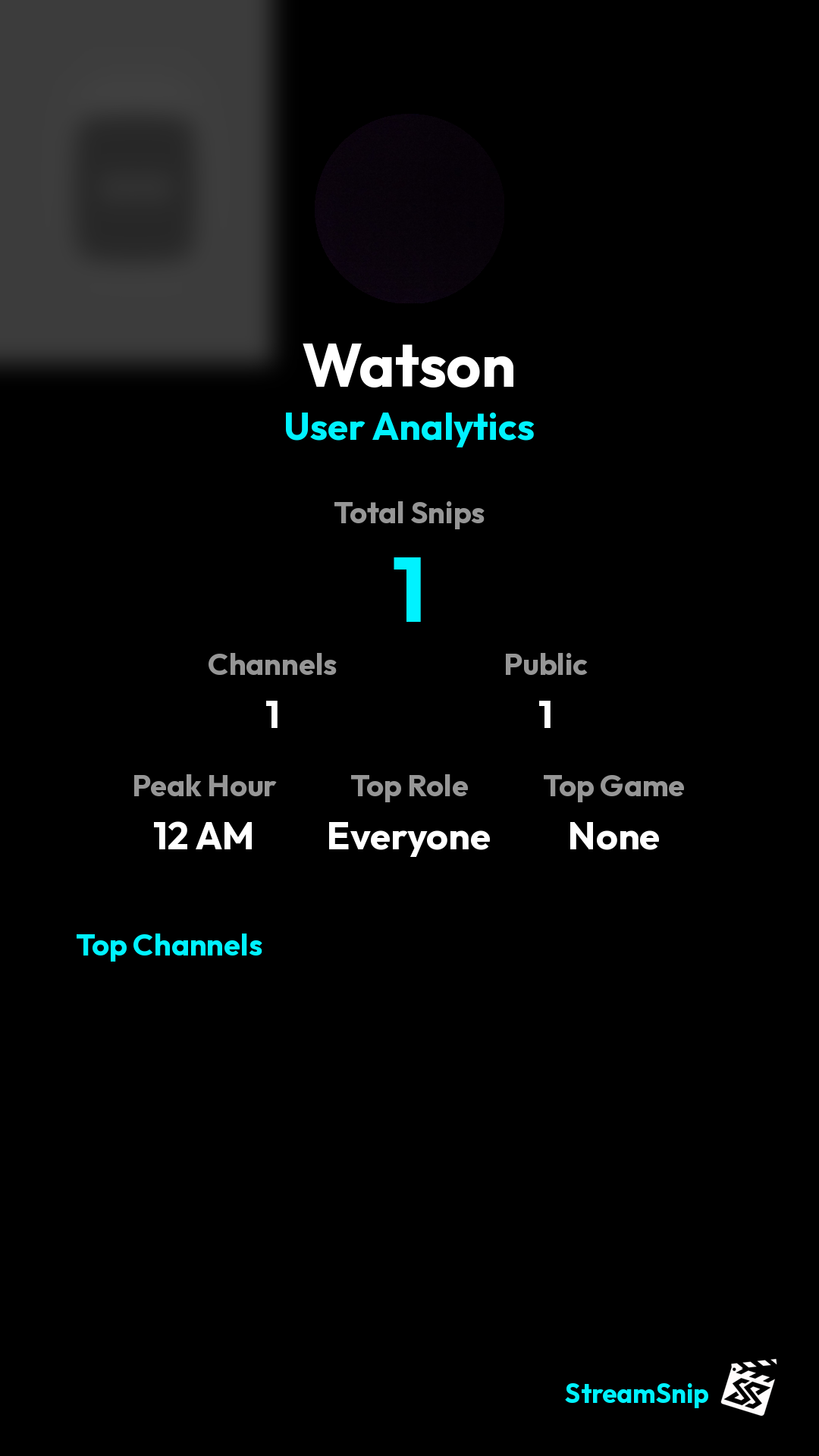 Stats Share Card