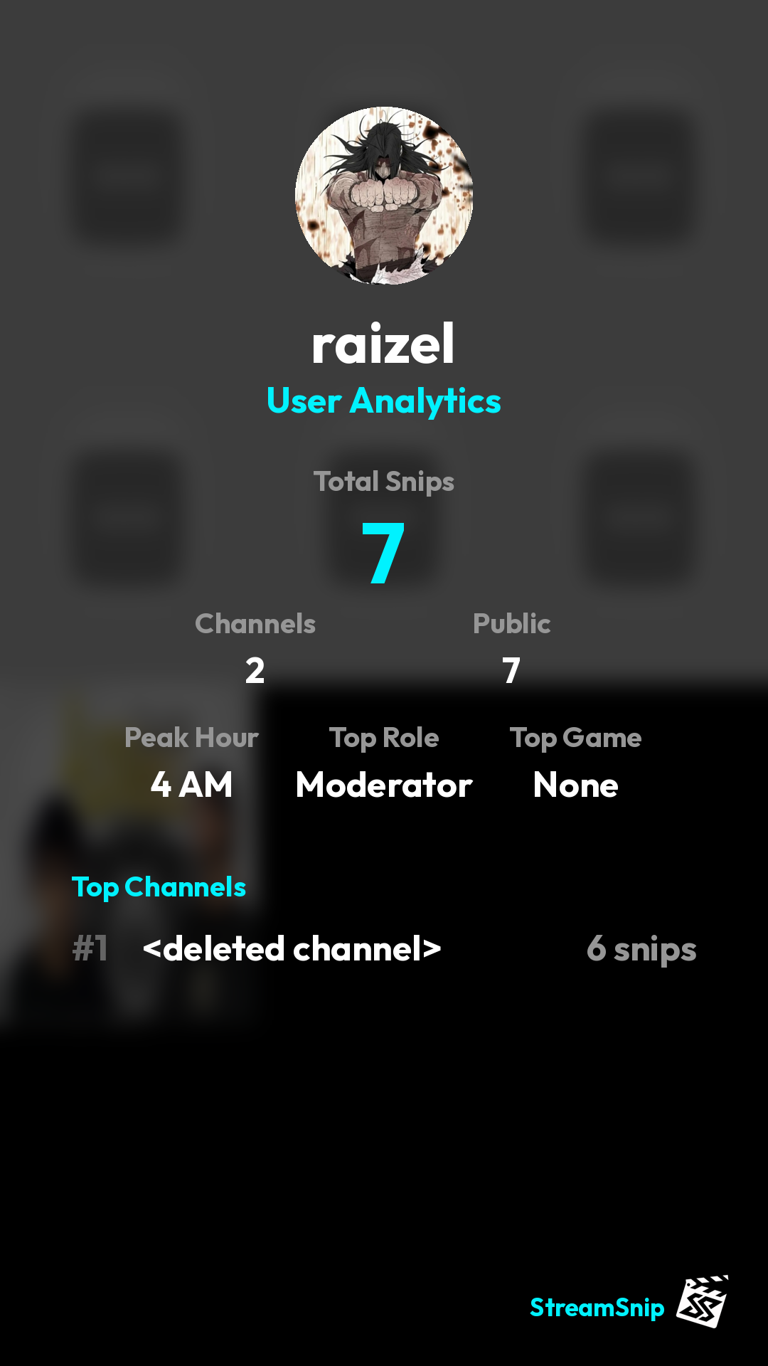Stats Share Card