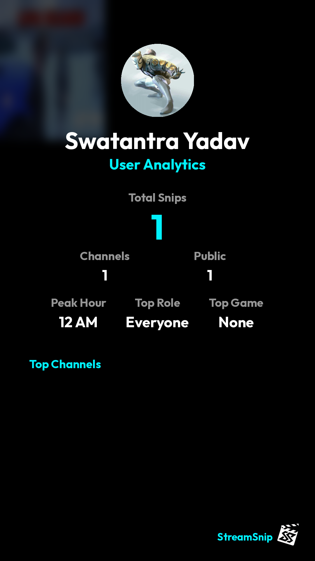 Stats Share Card