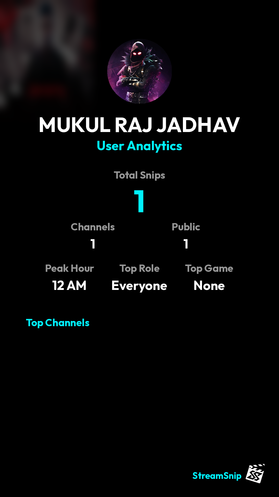 Stats Share Card