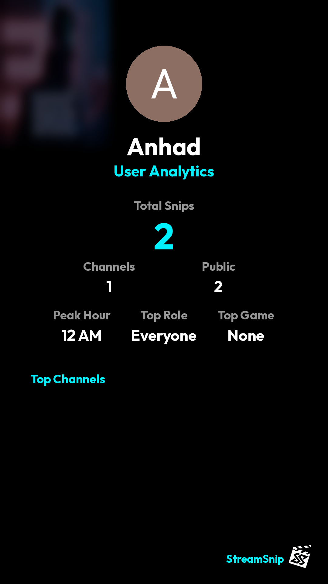 Stats Share Card