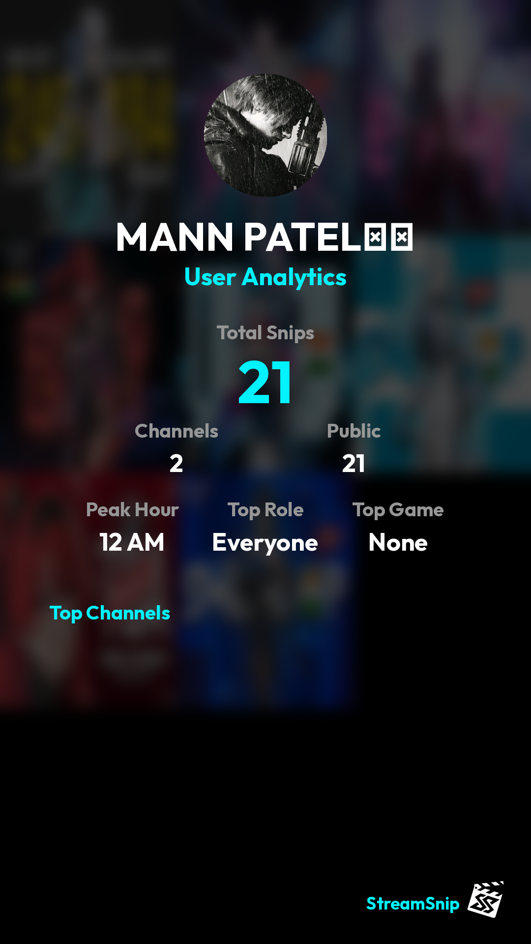 Stats Share Card