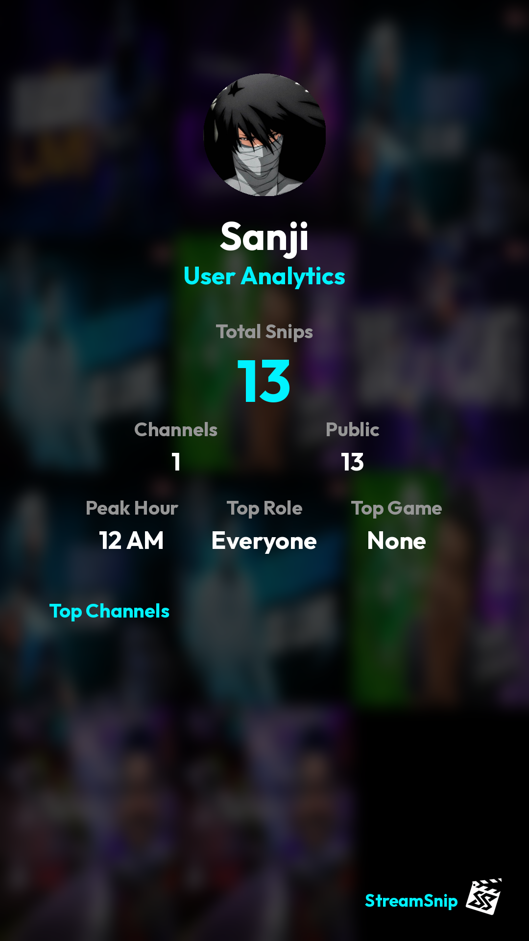 Stats Share Card