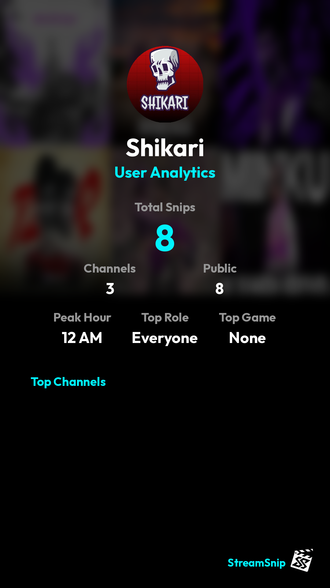 Stats Share Card