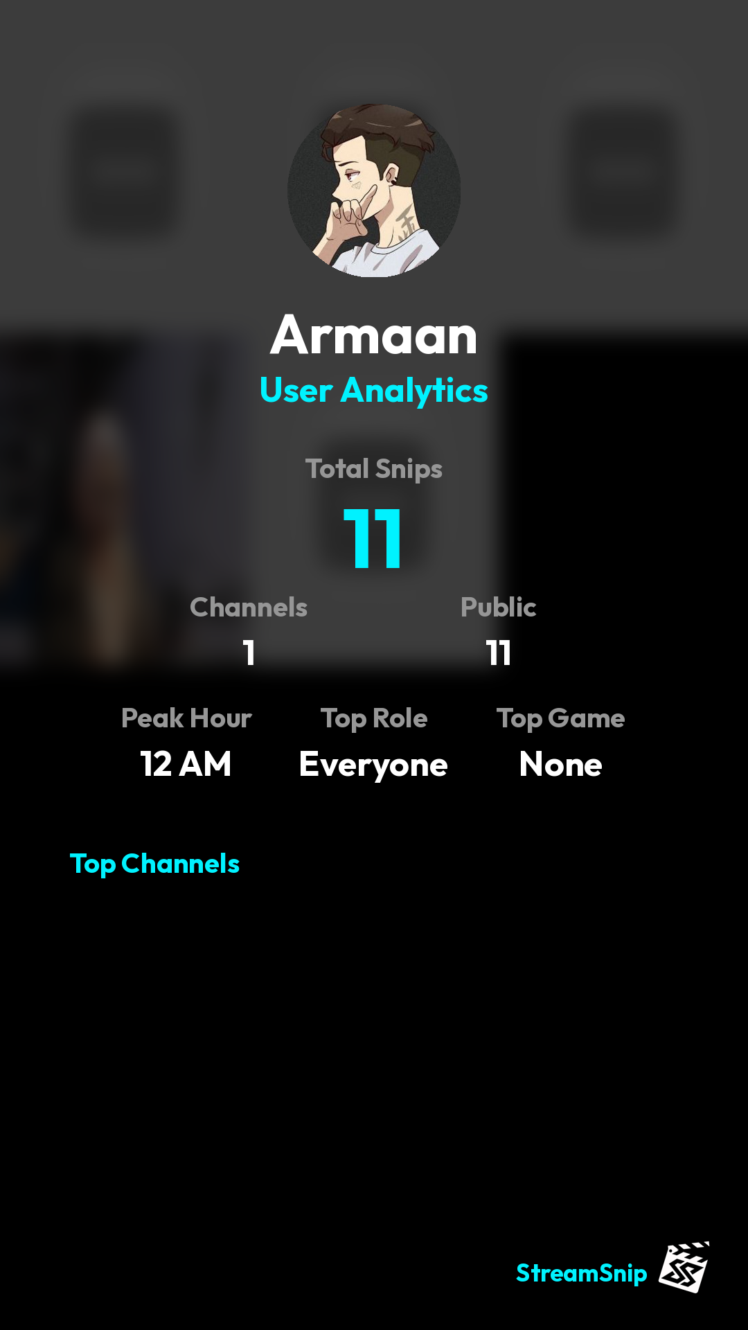 Stats Share Card