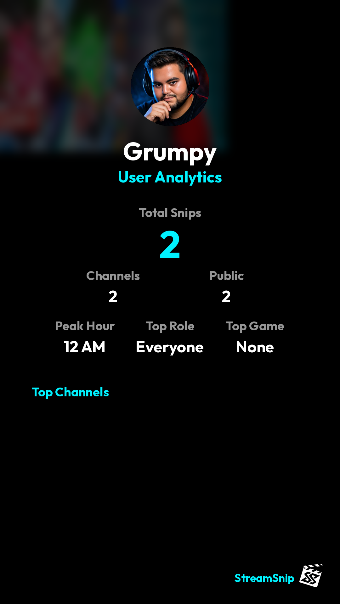 Stats Share Card