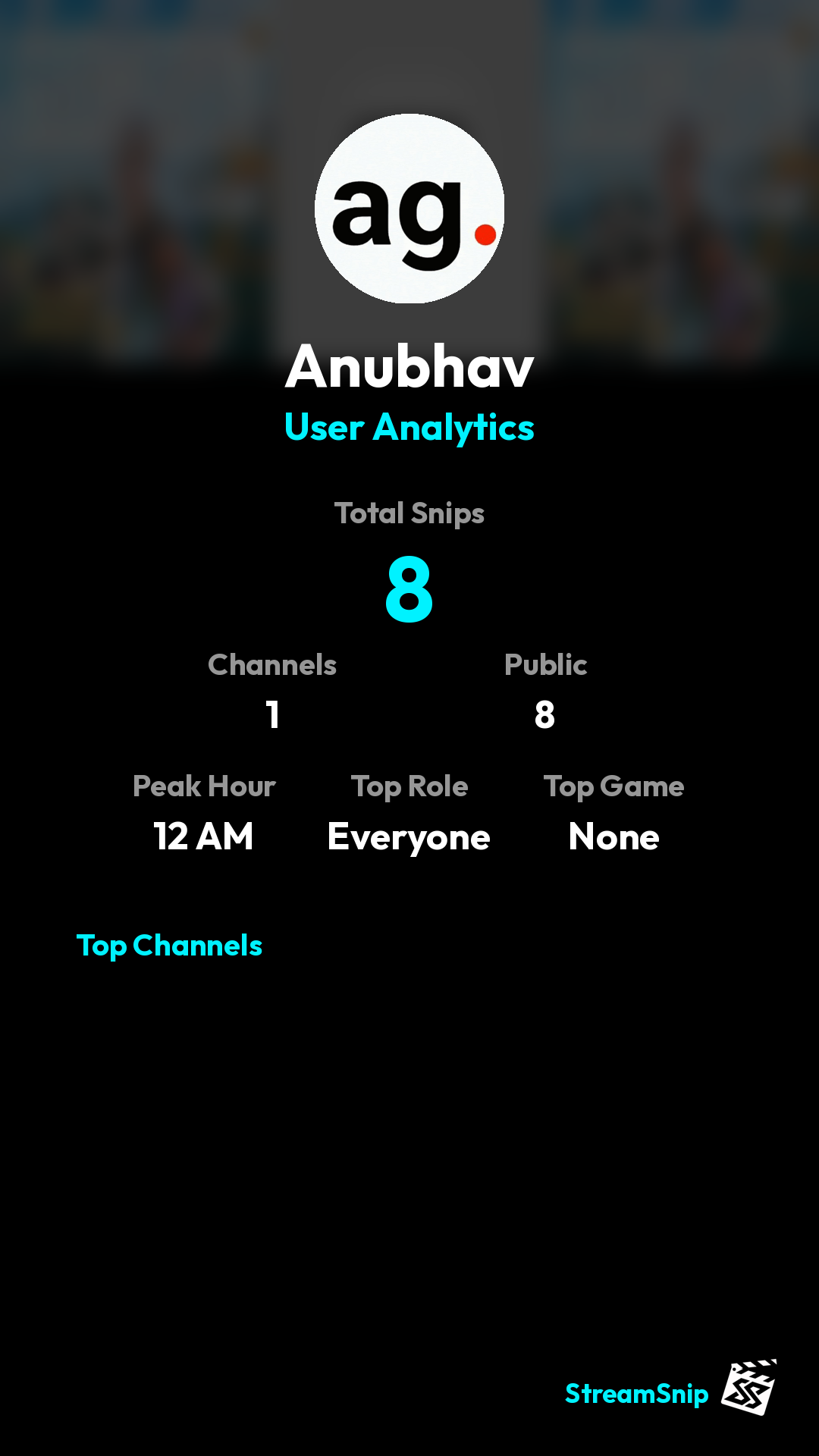 Stats Share Card