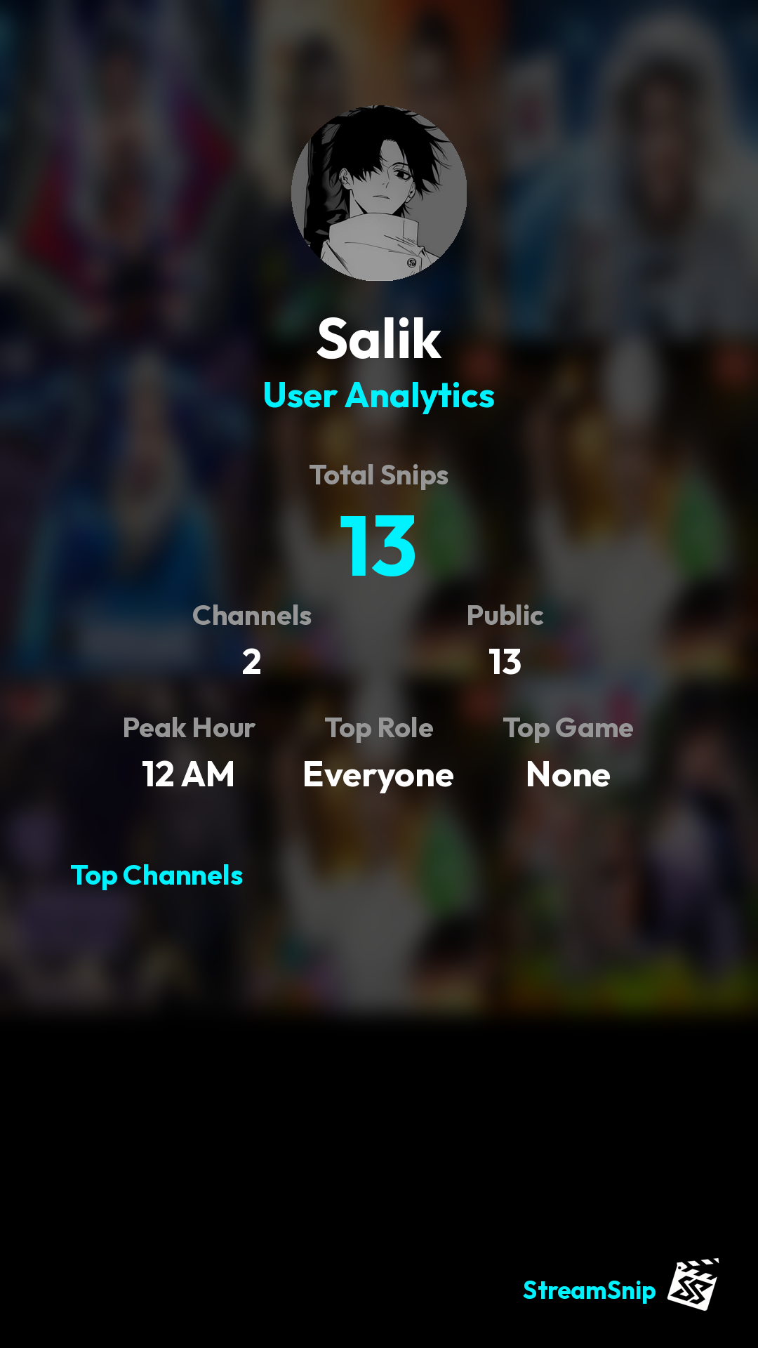 Stats Share Card