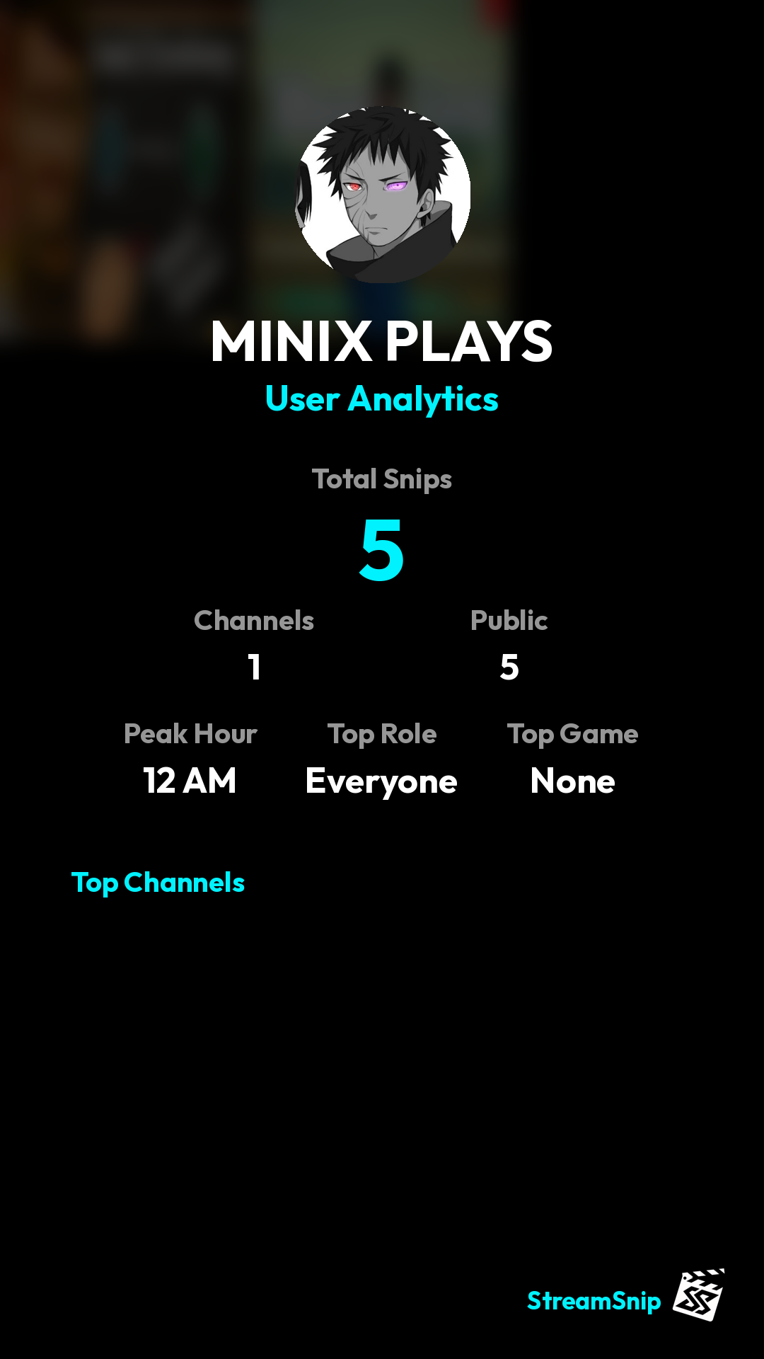 Stats Share Card