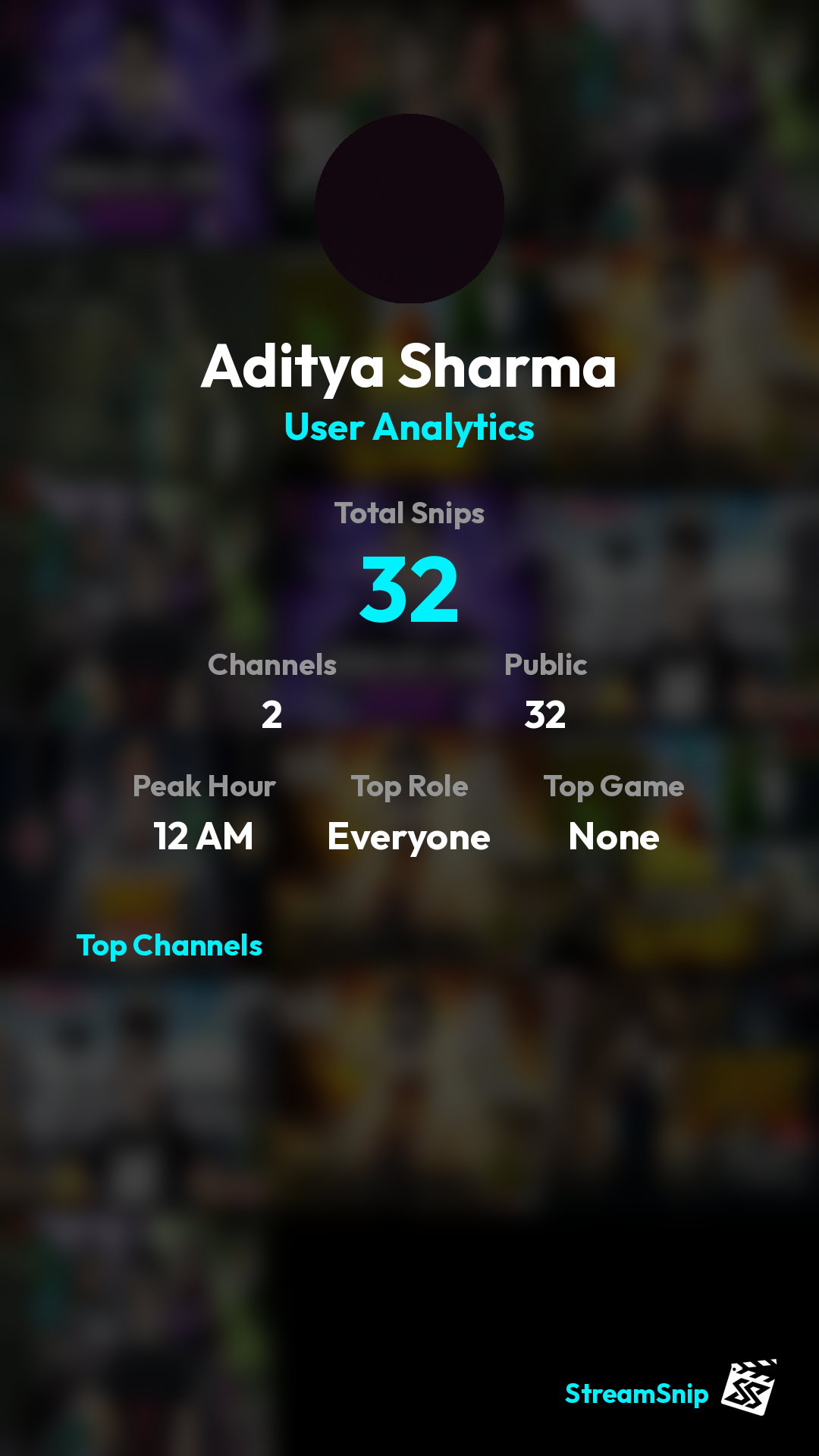 Stats Share Card