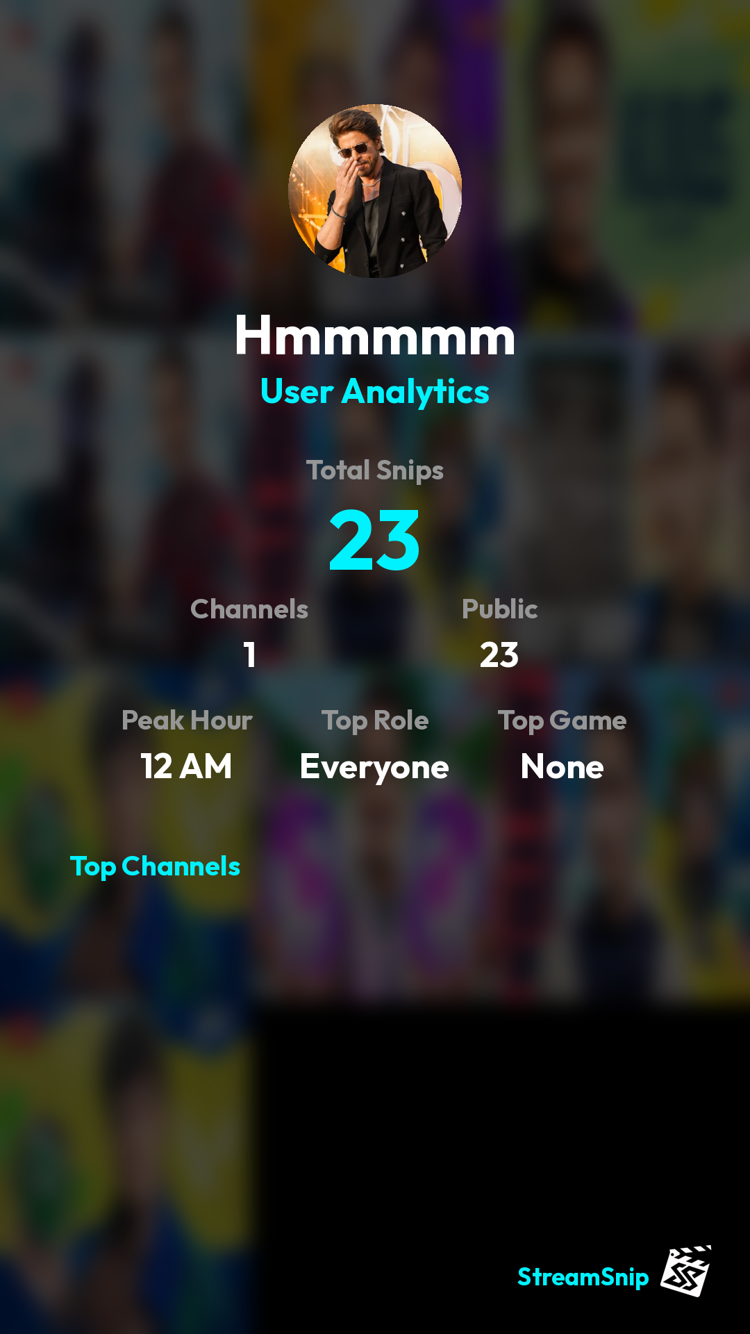 Stats Share Card