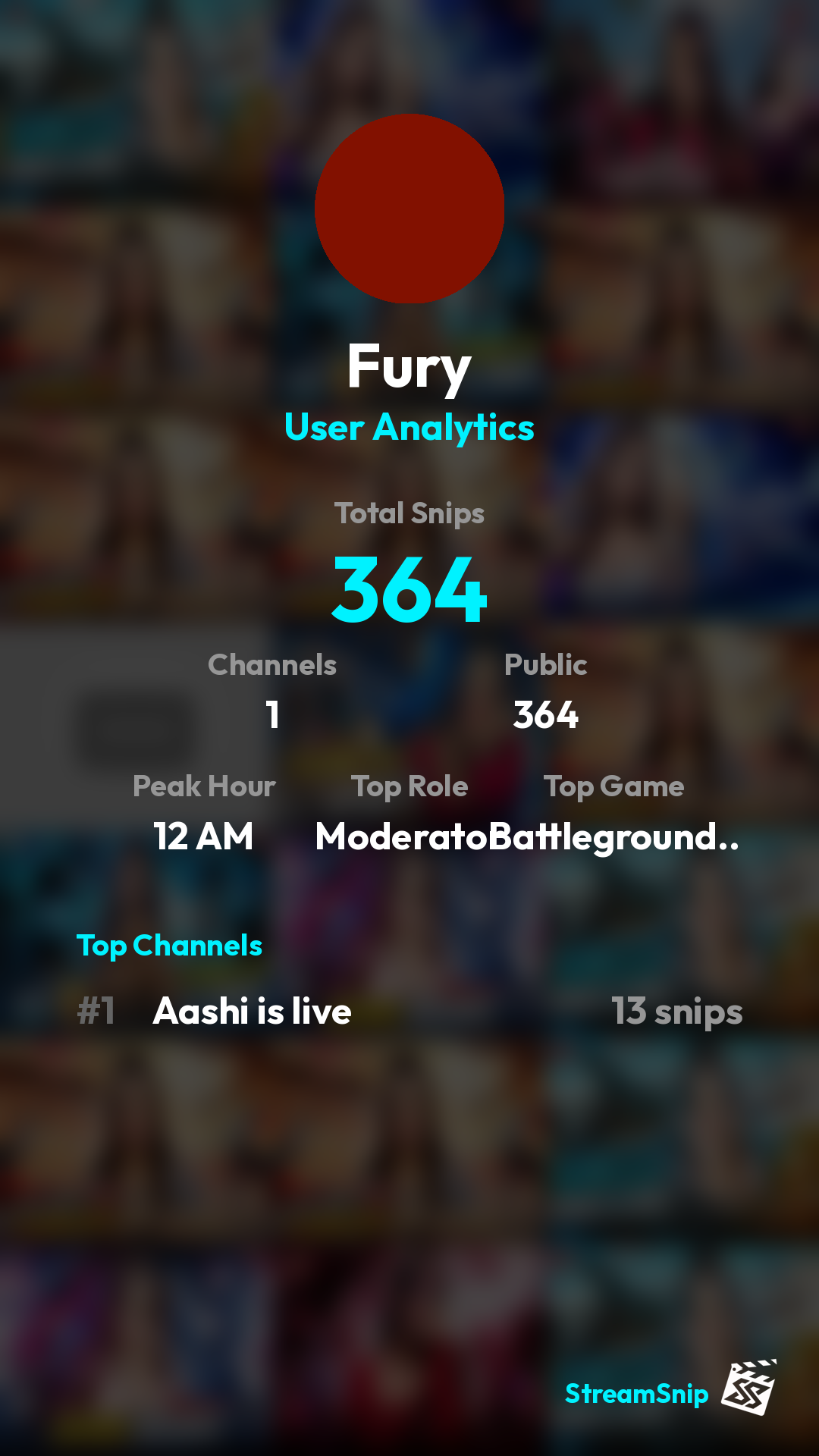 Stats Share Card