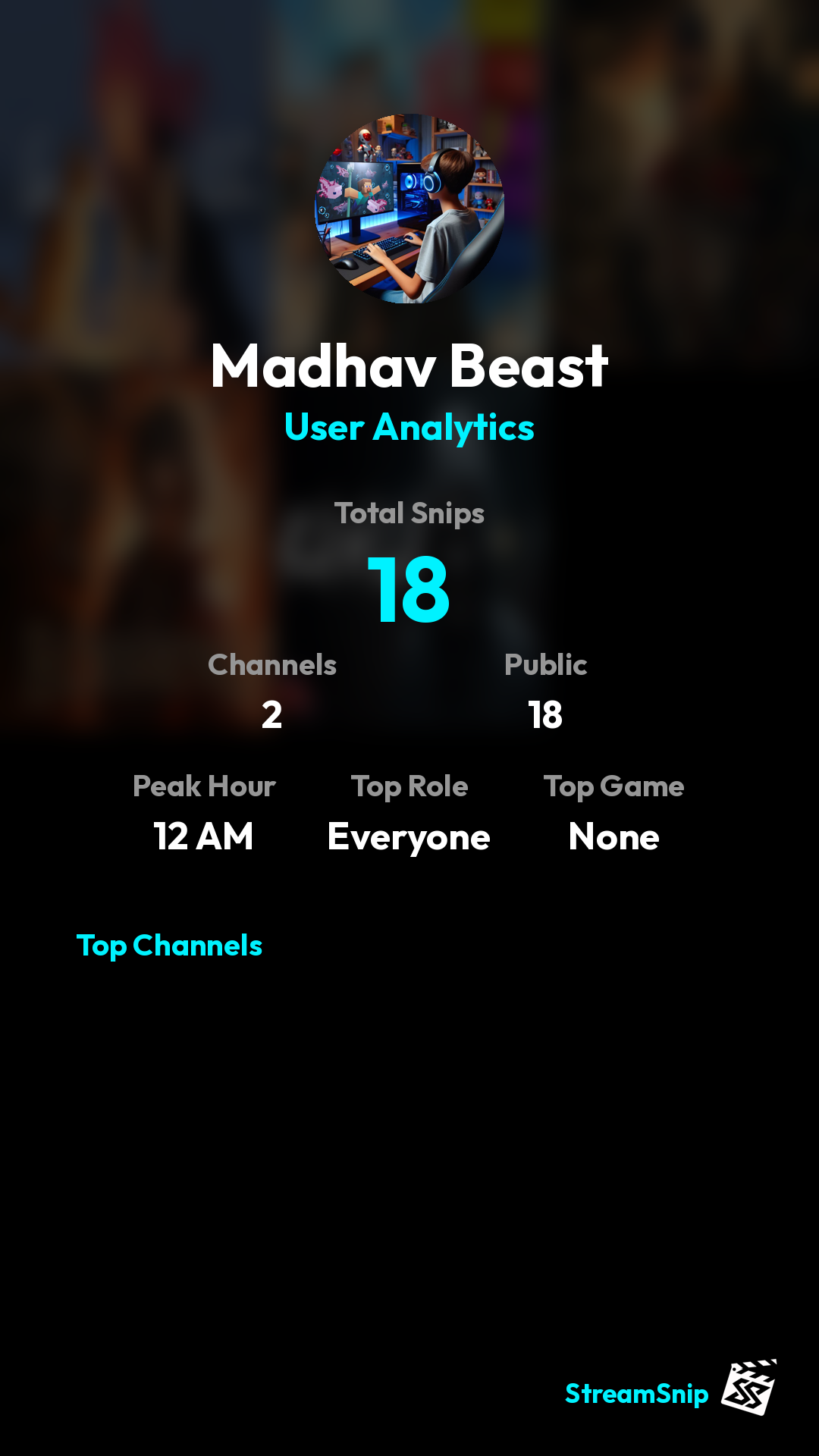 Stats Share Card