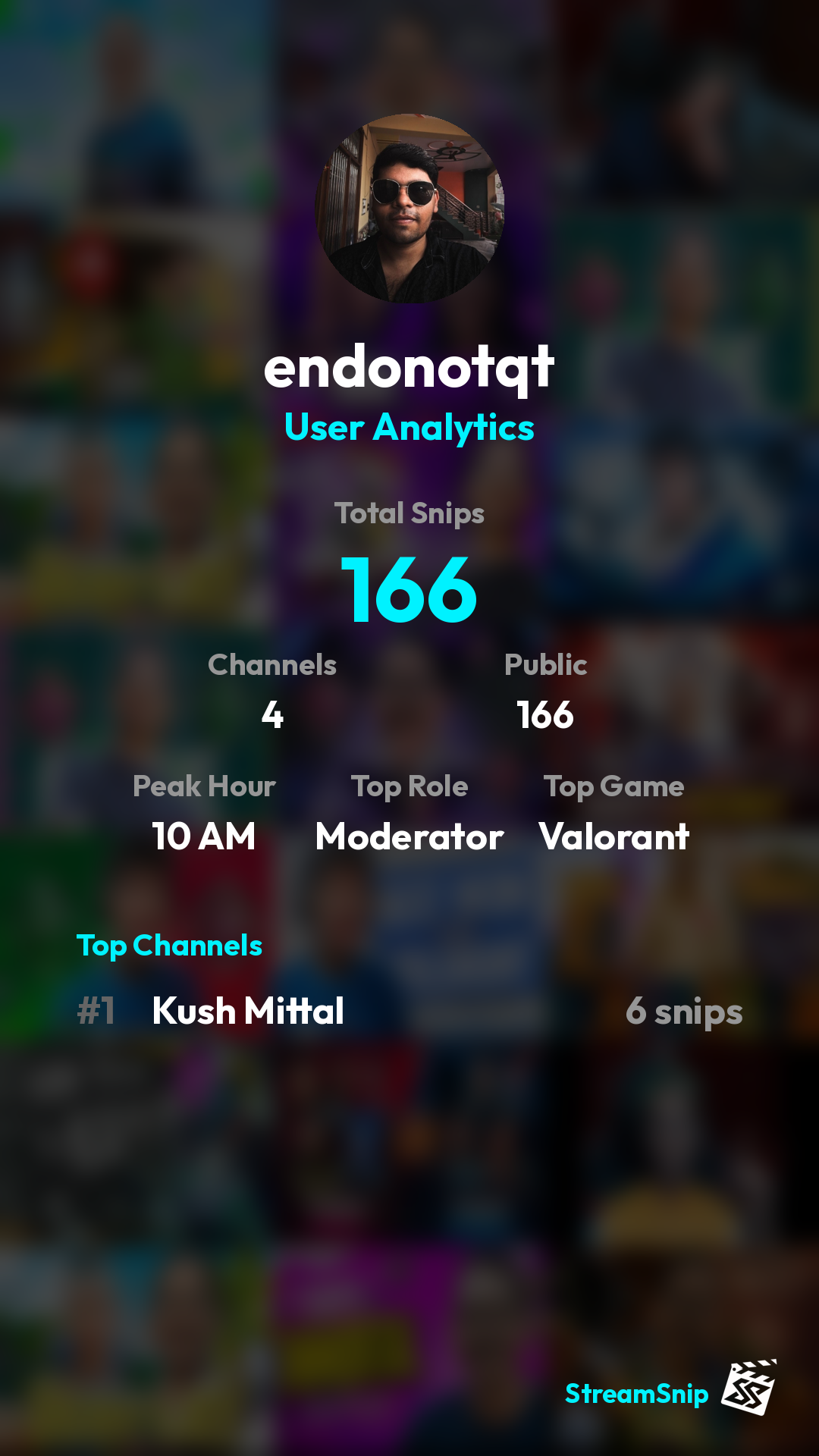 Stats Share Card