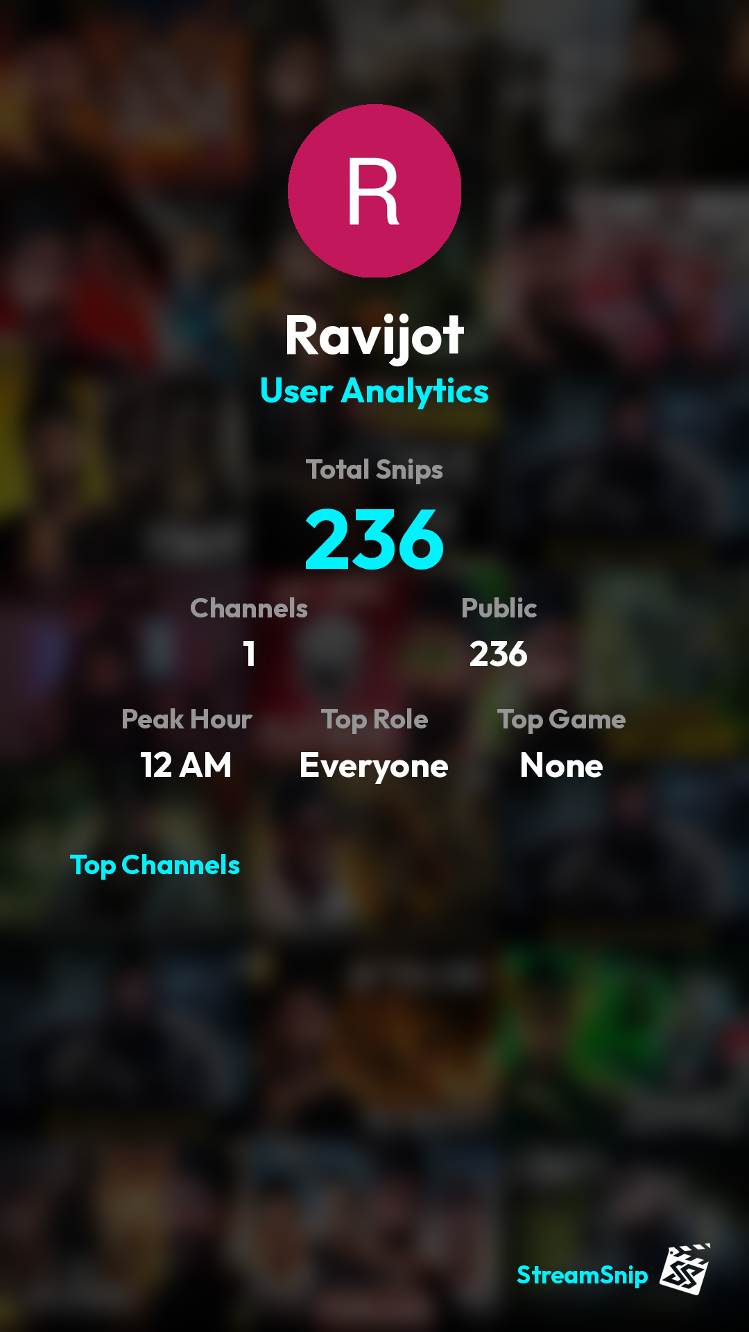 Stats Share Card