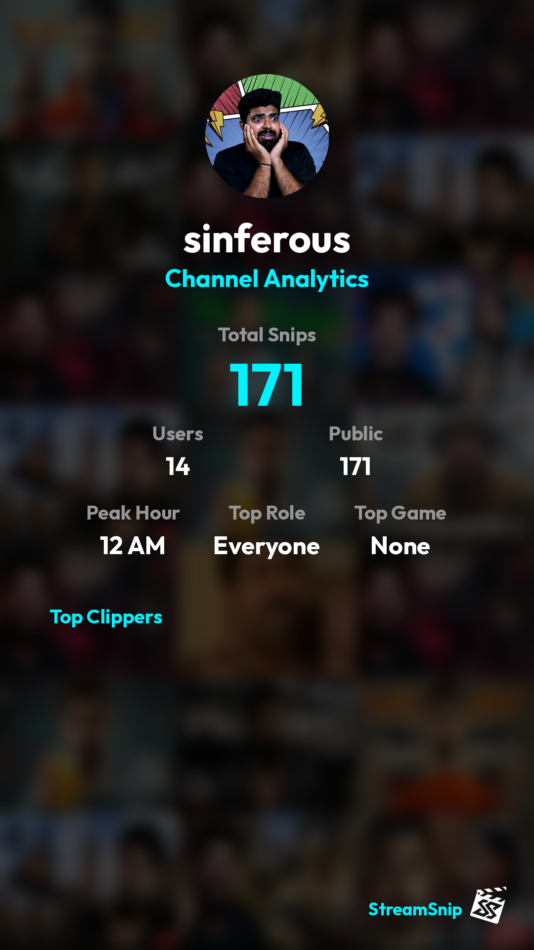 Stats Share Card