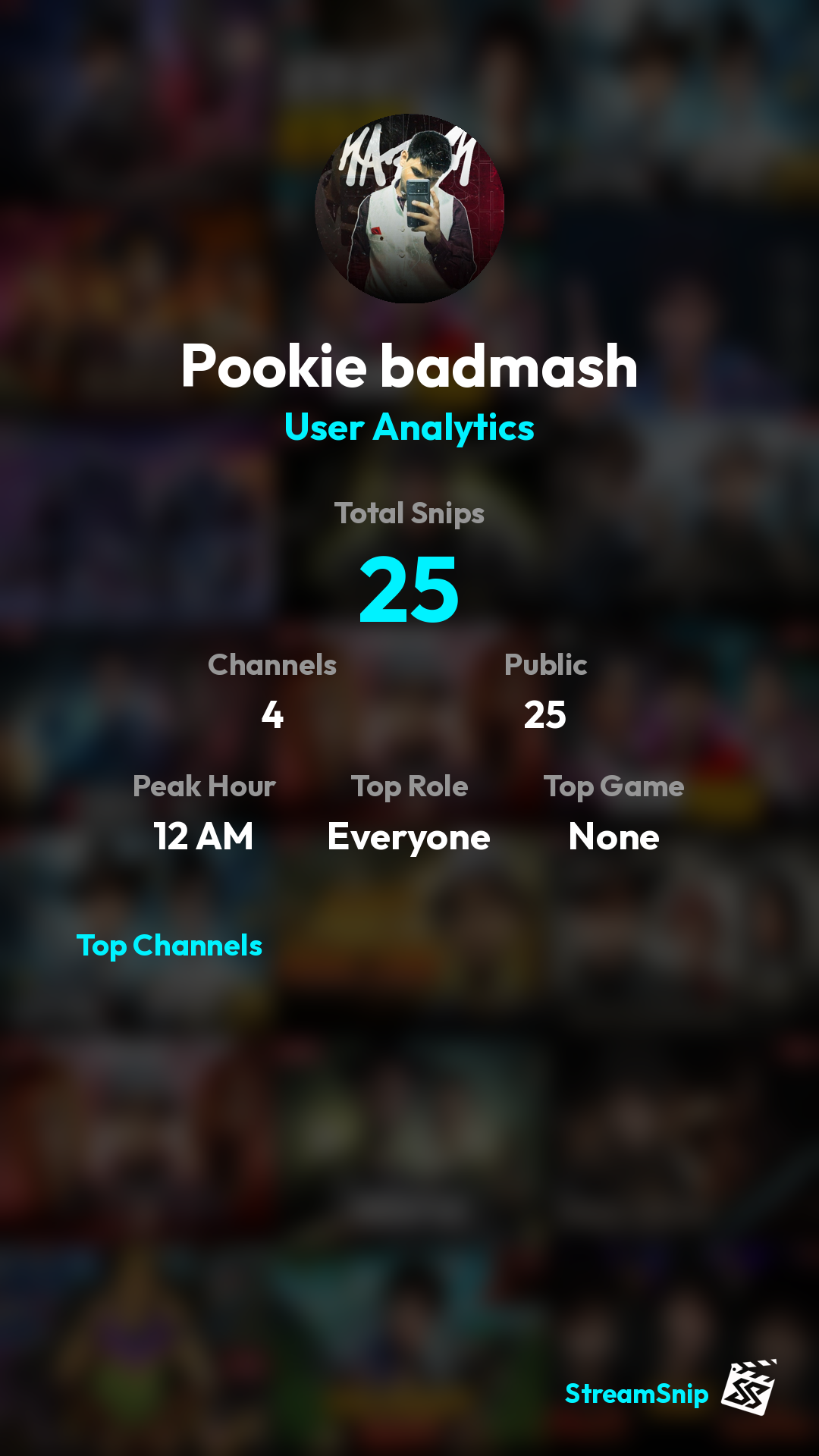 Stats Share Card