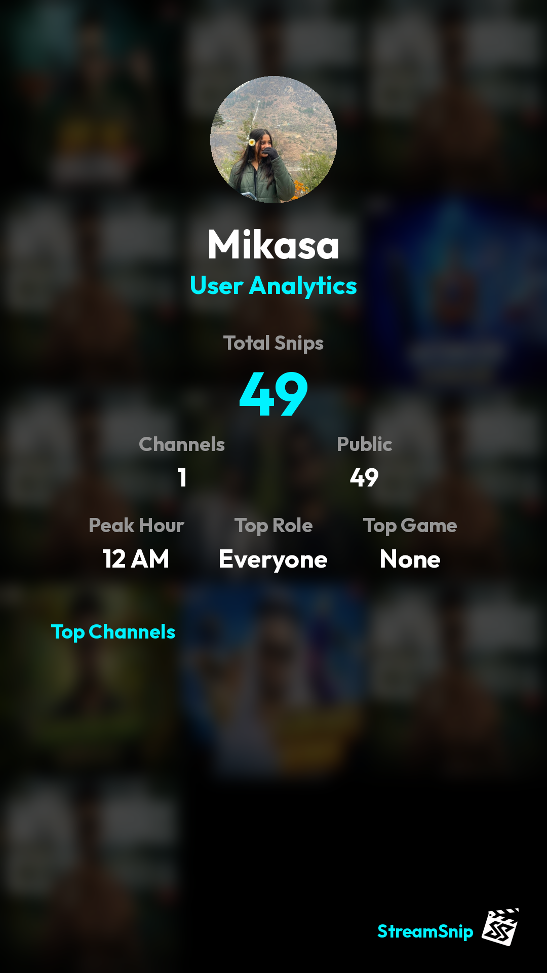 Stats Share Card