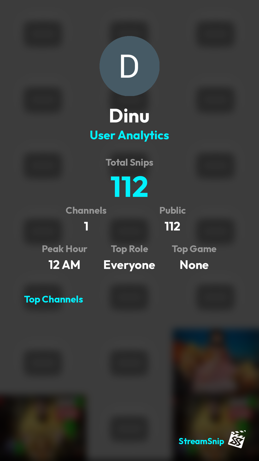 Stats Share Card