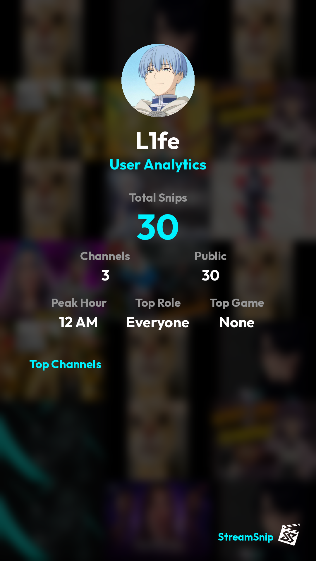 Stats Share Card