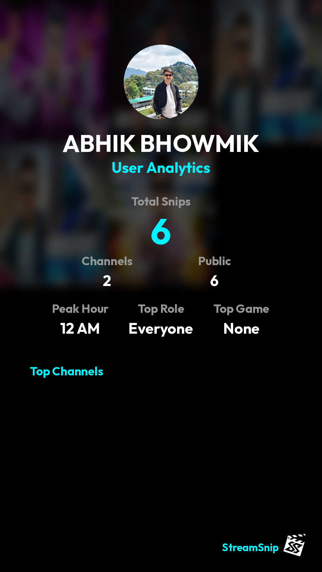 Stats Share Card