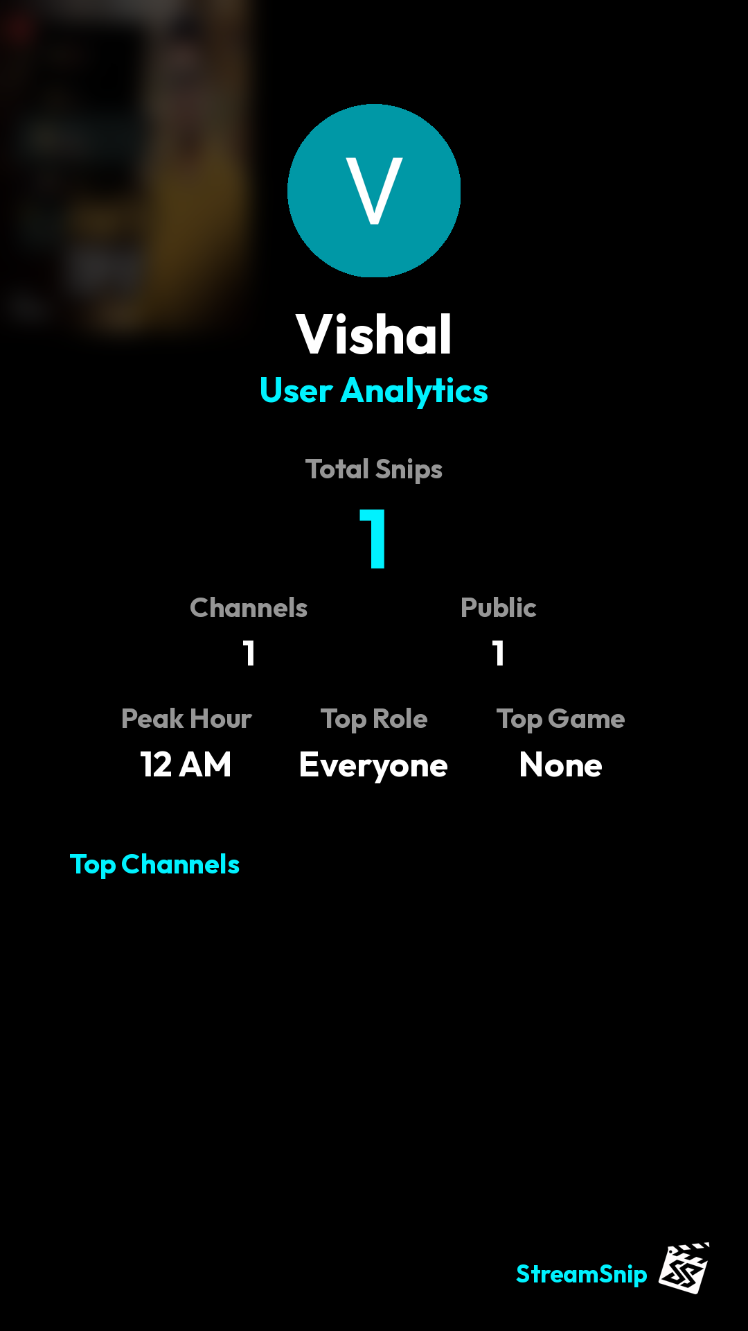 Stats Share Card