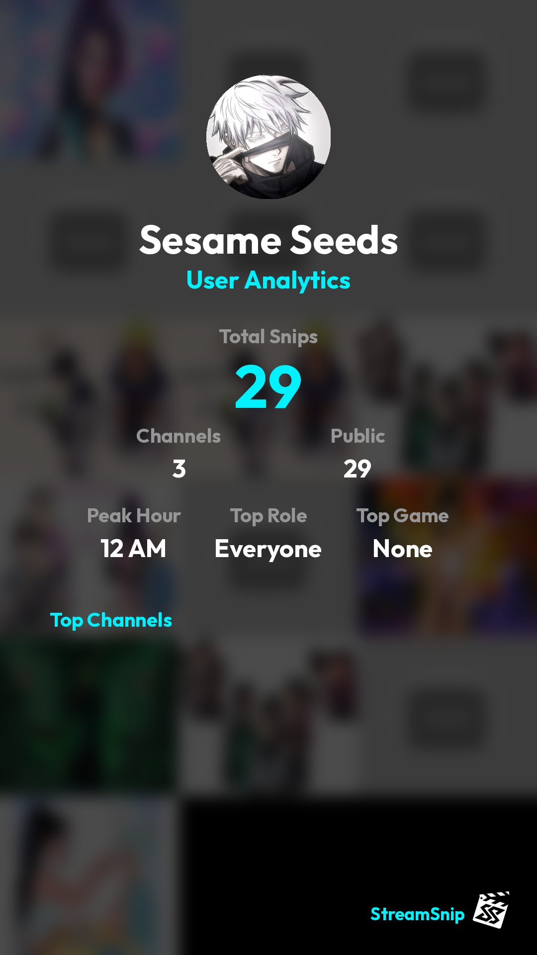 Stats Share Card