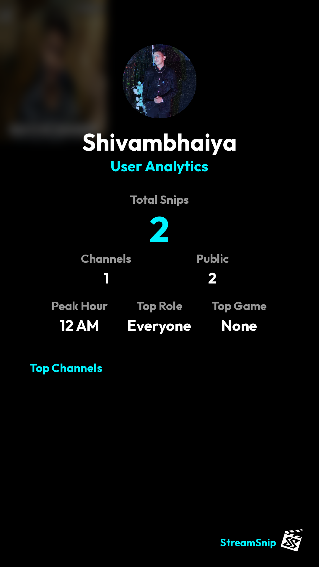 Stats Share Card