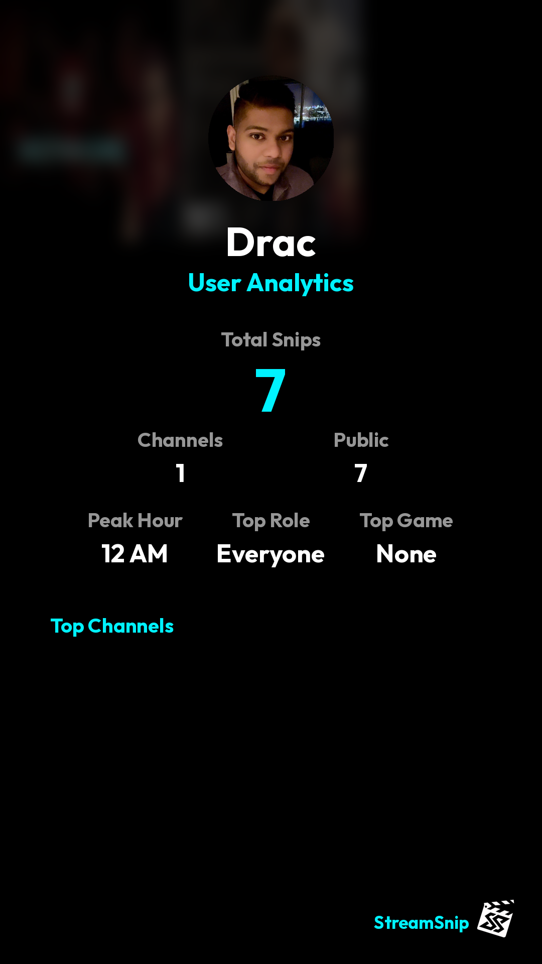 Stats Share Card