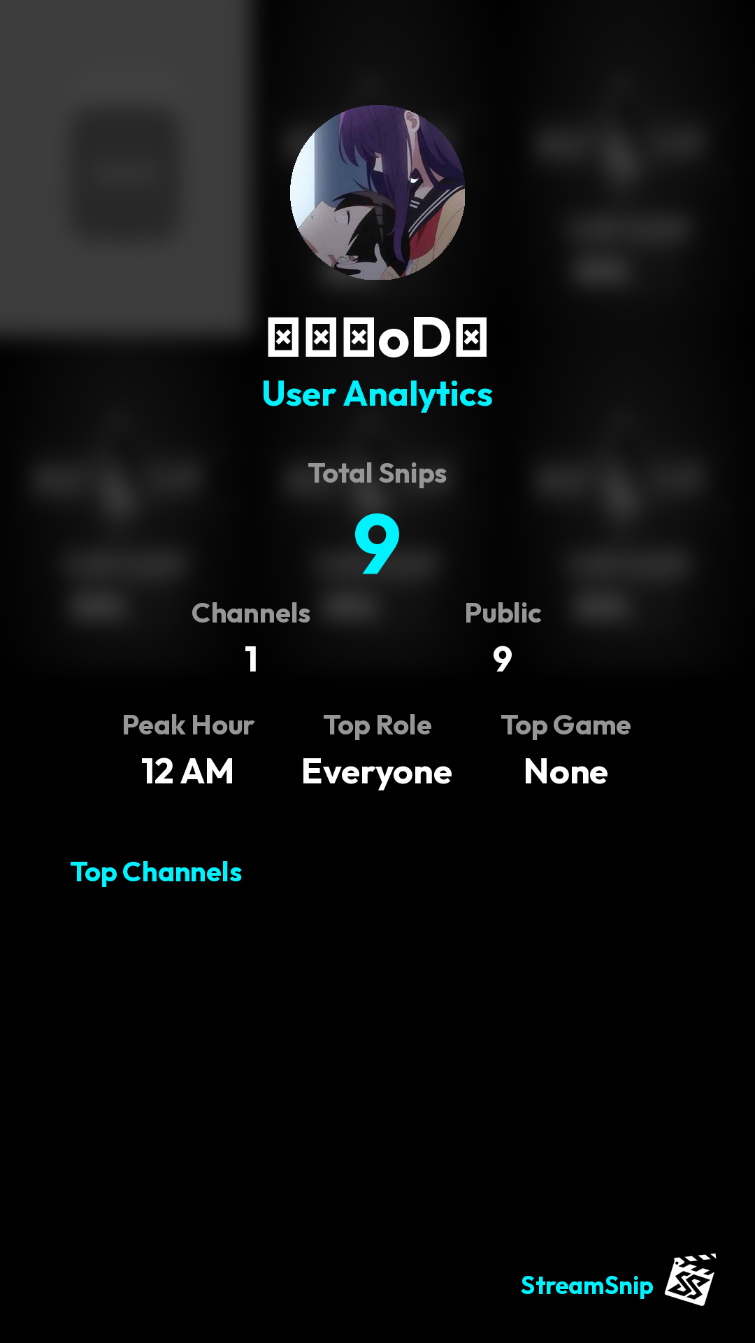 Stats Share Card